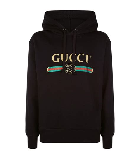 gucci black hoodie|Gucci Hoodies for Men .